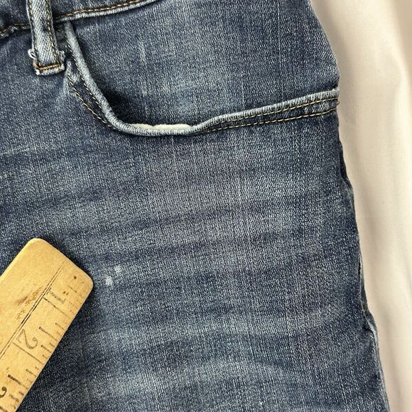 Lucky Brand Mens 410 Straight Fit Athletic Straight Fit Medium Blue 38x32 - Picture 2 of 12